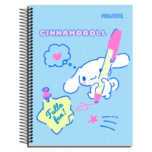 Cuaderno Cinnamoroll Carta 150Hojas 7mm / Fullfun - Proarte