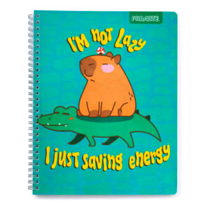 Cuaderno Universitario Capybara 100Hojas 7mm / Cocodrile - Proarte