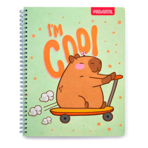 Cuaderno Universitario Capybara 100Hojas 7mm / Patin - Proarte