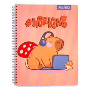 Cuaderno Universitario Capybara 100Hojas 7mm / Working - Proarte