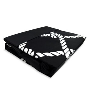 Sábanas Aterciopelada Composé 2 Plazas / Cuerda Negra - Doral