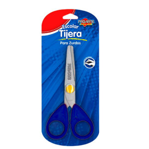 Tijera Especial Para Zurdos 13cm / Azul - Proarte