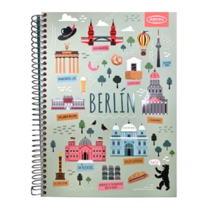 Cuaderno Especial 150Hojas Urban / Berlin - Artel