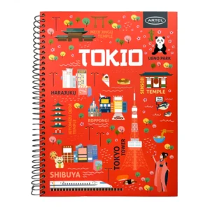 Cuaderno Especial 150Hojas Urban / Tokio - Artel