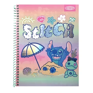 Cuaderno Especial 150Hojas Stitch Beach/ Playa - Artel