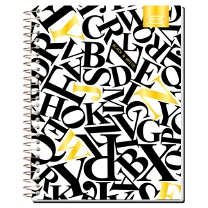 Cuaderno Especial 150 Hojas Bitono / Letras - Artel