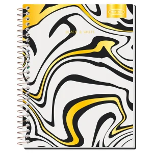Cuaderno Especial 150 Hojas Bitono / Ondas Doradas - Artel