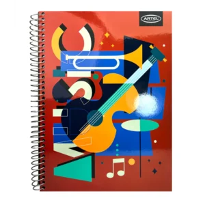Cuaderno Especial 150Hojas Music / Guitarra - Artel