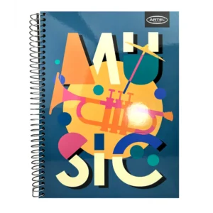 Cuaderno Especial 150Hojas Music / Trompeta - Artel