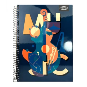 Cuaderno Especial 150Hojas Music / Violinchelo - Artel