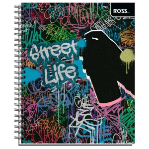 Cuaderno Universitario 100 Hojas 7mm Street Life / Graffity - Ross
