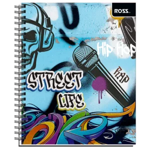 Cuaderno Universitario 100 Hojas 7mm Street Life / Micro - Ross