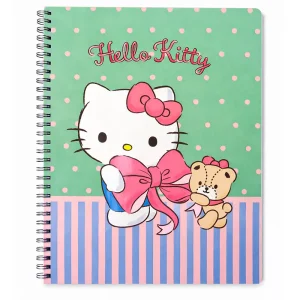 Cuaderno Universitario Hello Kitty 100 Hojas 7mm / Listón y Pelcuhe - Proarte