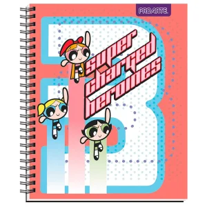 Cuaderno Universitario Chicas Super Poderosas 100 Hojas 7mm / Charget - Proarte