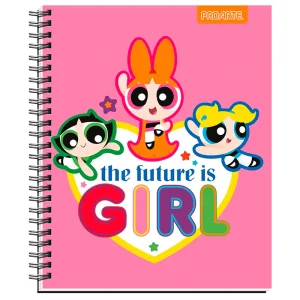 Cuaderno Universitario Chicas Super Poderosas 100 Hojas 7mm / The Future - Proarte