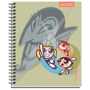 Cuaderno Universitario Chicas Super Poderosas 100 Hojas 7mm / Villano - Proarte