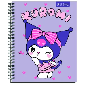 Cuaderno Universitario Kuromi 100 Hojas 7mm. / Kiss - Proarte