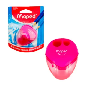 Sacapuntas i-Gloo Doble con deposito / Rosado - Maped