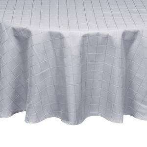 Mantel Netto 180 cm Redondo / Gris - Mashini