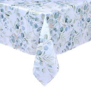 Mantel Acuarela 150x210 cm Rectangular / Eucalipto - Mashini