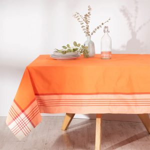 Mantel Tartán 150x210 cm Rectangular / Coral - Mashini