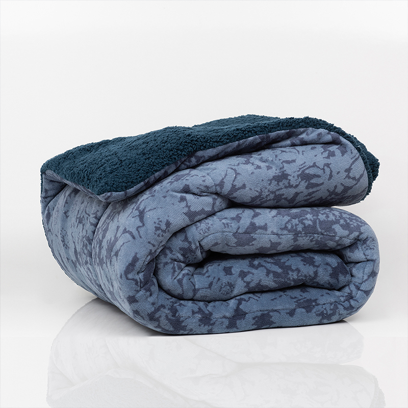 Plumón Coral Estampado Sherpa 1.5 Plazas / Maqui - Mashini - Imagen 3