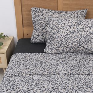 Sábana De Polar Estampada King / Duna - Mashini