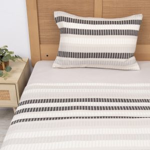 Sábana De Polar Estampada 1.5 Plazas / Flux - Mashini