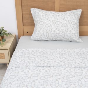 Sábana De Polar Estampada 1.5 Plazas / Alba - Mashini