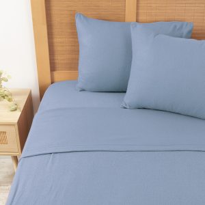 Sábana De Polar Lisa King / Celeste - Mashini