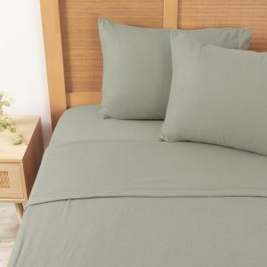 Sábana De Polar Lisa King / Verde - Mashini