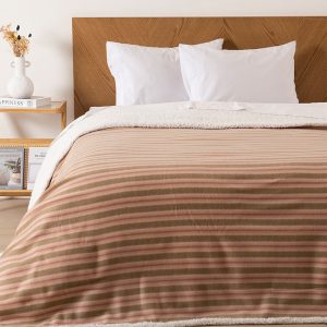 Frazada Polar Sherpa Estampada 2 Plazas / Elquin - Mashini