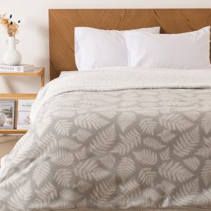 Frazada Polar Sherpa Estampada King / Panul - Mashini