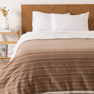 Frazada Polar Sherpa Estampada King / Jujuy - Mashini