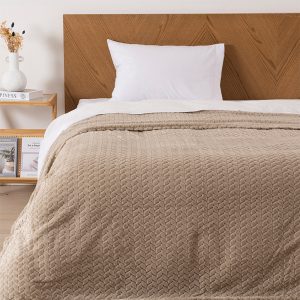 Frazada Nevada Flannel Jqd 1.5 Plazas / Arena - Mashini