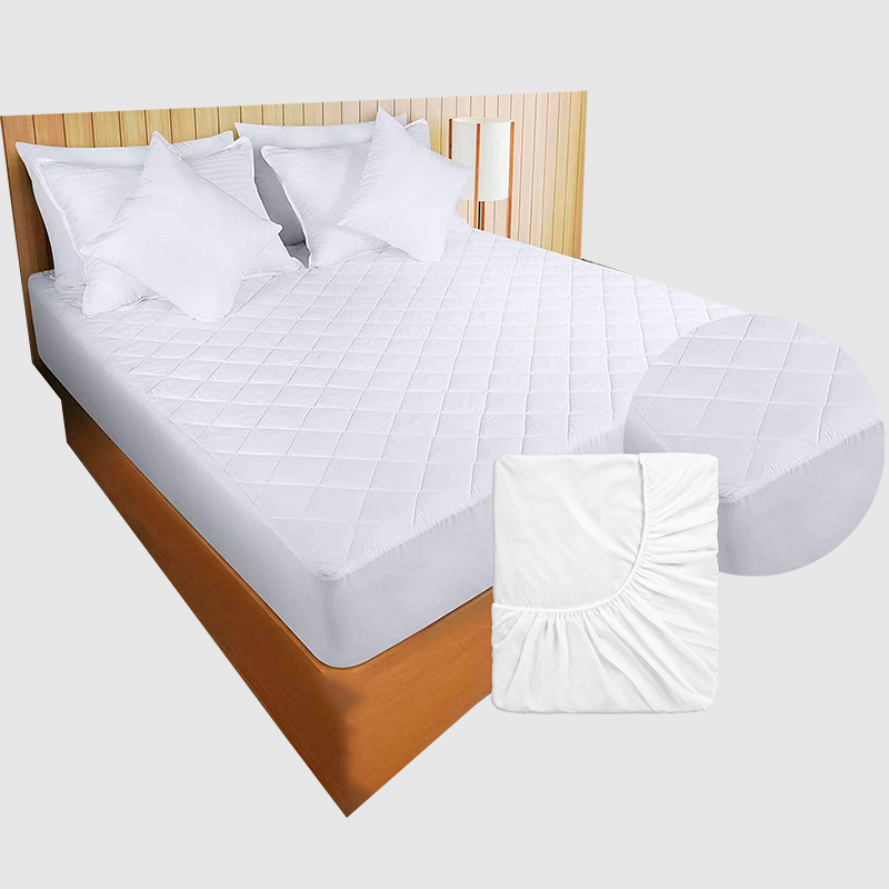 Cubre Colchón Acolchado 100% Impermeable 1.5 Plaza - Doral - Imagen 2