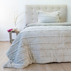 Cubrecama Cotelonni Sherpa 1.5 Plazas / Beige - Doral