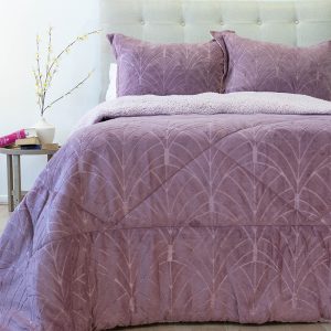 Cubrecama Outboss Deluxe Sherpa 2.5  Plazas / Rosa Viejo - Doral