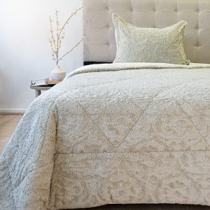 Cubrecama Plush Deluxe Sherpa 1.5 Plazas / Beige - Doral