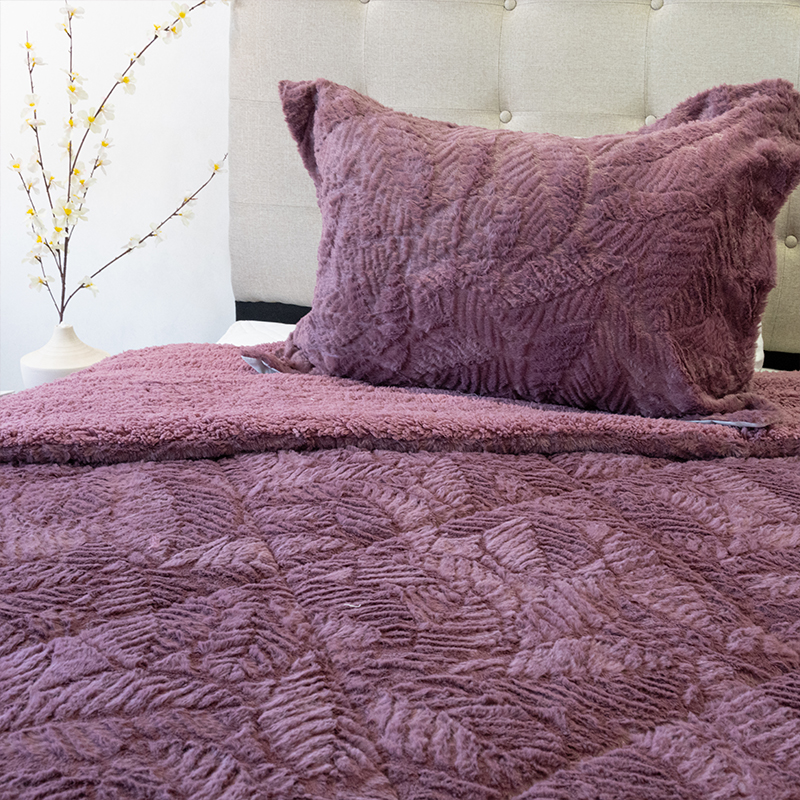 Cubrecama Plush Deluxe Sherpa 1.5 Plazas / Obispo - Doral - Imagen 6