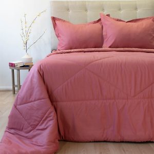 Plumón Outboss Deluxe con Sherpa 3 Plazas / Coral - Doral