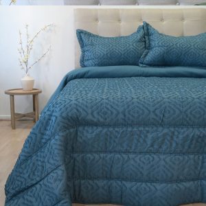 Plumón Touch Deluxe 2 Plazas / Azul - Doral