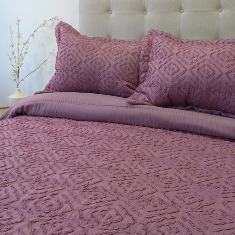 Plumón Touch Deluxe 3 Plazas / Rosa Viejo - Doral - Imagen 3