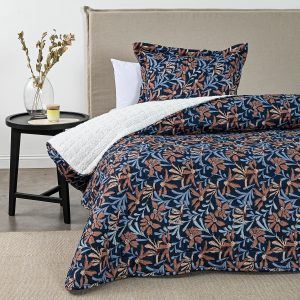 Quilt Estampado con Sherpa 1.5 Plazas / Lia - American Family