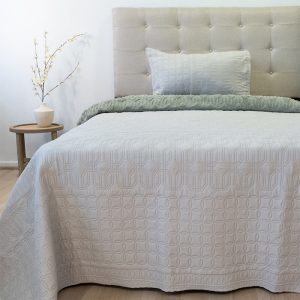 Quilt Hotpress Viena Con Sherpa 1.5 Plazas / Arena - Doral