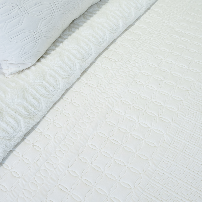 Quilt Hotpress Viena Con Sherpa 1.5 Plazas / Blanco - Doral - Imagen 2