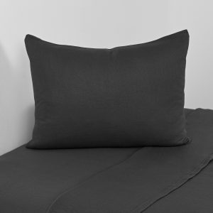 Sábana De Polar Lisa 1.5 Plazas / Grafito - American Family