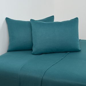 Sábana De Polar Lisa 2 Plazas / Turquesa - American Family