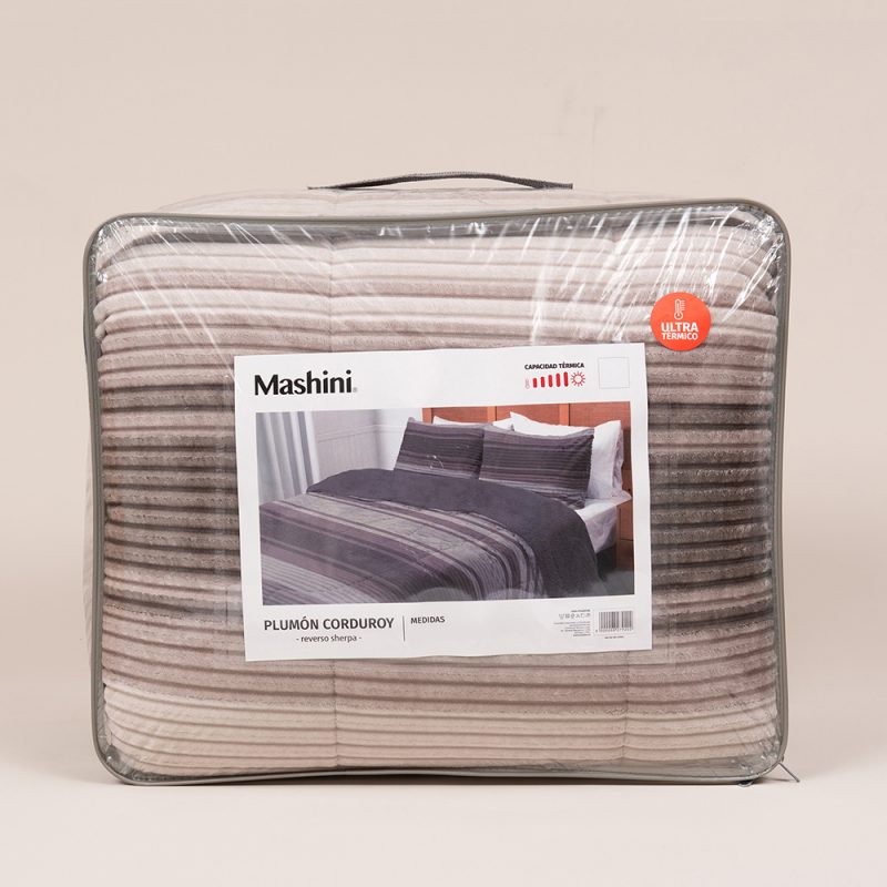 Plumón Corduroy Sherpa King / Líneas Visón - Mashini - Imagen 4