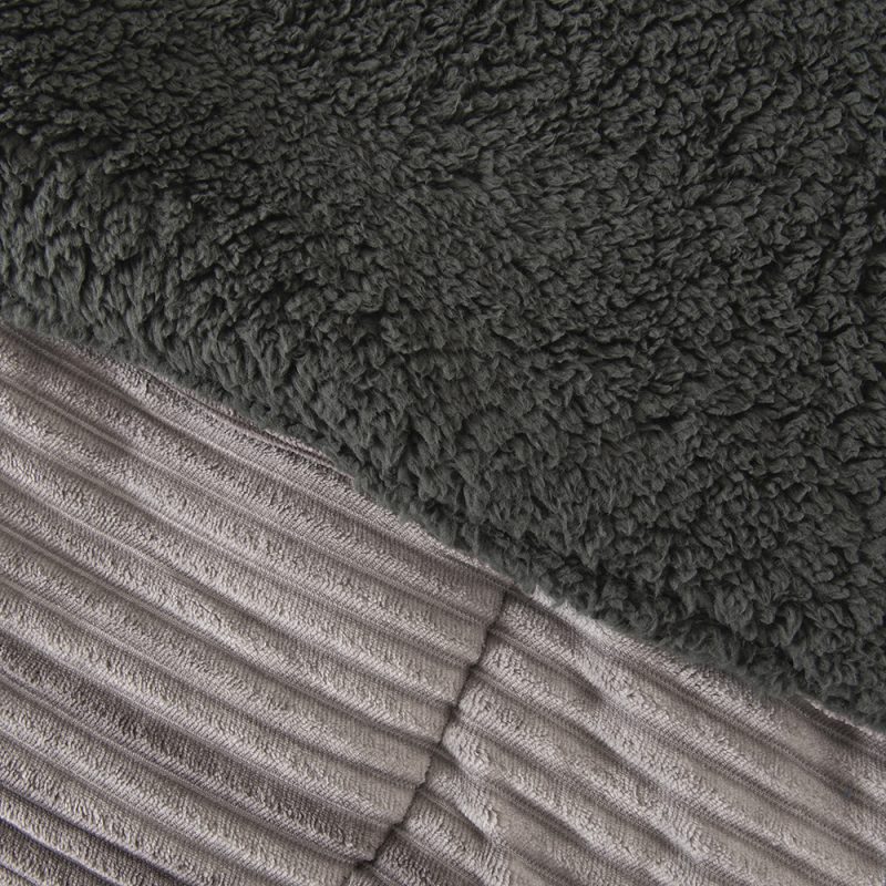 Plumón Corduroy Sherpa 2 Plazas / Líneas Marengo - Mashini - Imagen 2